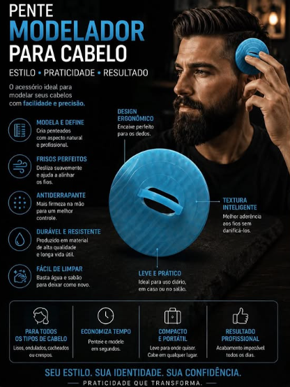 Pente modelador